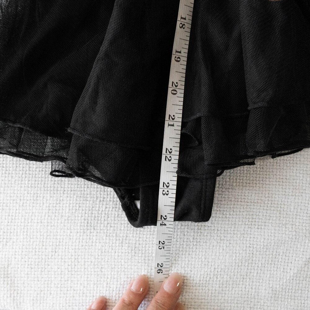 NWT Freestyle Danskin Girls Ballet Tutu Dress Black Sz L 10/12 Dance Performance - Picture 5 of 5